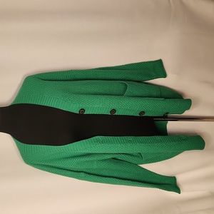 Knitted Green Oversized Cardigan Size XXL | Women's Oversized Cardigans